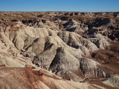 Carol Highsmith - Formations in the Petrified Forest, Arizona, 2018