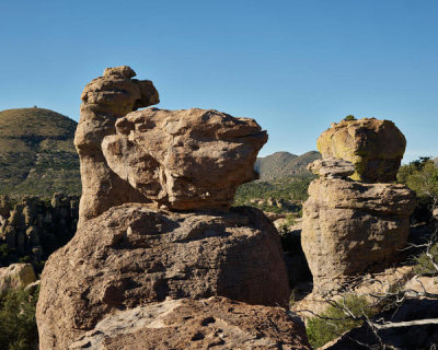 Carol Highsmith - Rock formations at Chiricahua National Monument, 2018