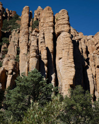 Carol Highsmith - Rock formations at Chiricahua National Monument, 2018