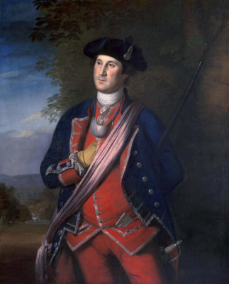 Charles Wilson Peale - George Washington as Colonel of the Virginia Regiment, 1772