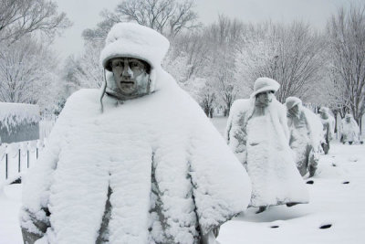 Carol Highsmith - Korean War Memorial, Washington, D.C., 2006