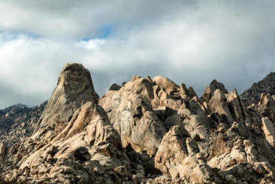 Carol Highsmith - Jagged rock formations at Castle Crags State Park in Shasta-Trinity National Forest, California, 2012