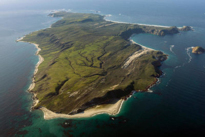 Carol Highsmith - Aerial view of San Miguel Island, off the coast of Southern California, 2013