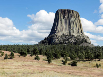 Carol Highsmith - Devils Tower, aka Bear Lodge, Wyoming, 2015