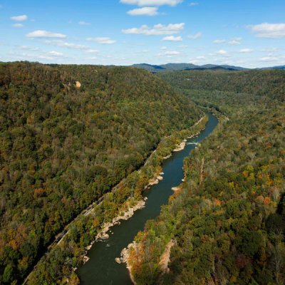Carol Highsmith - New River Gorge, West Virginia, 2015