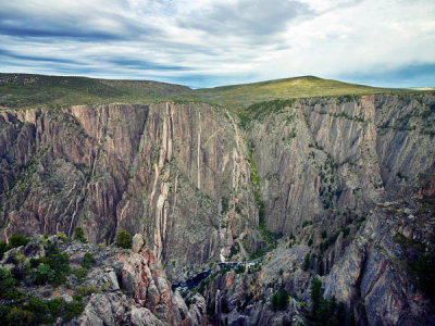 Carol Highsmith - A portion of the deep Black Canyon of the Gunnison (River), near Montrose in Montrose County, Colorado, 2015