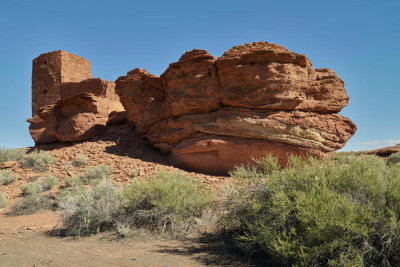 Carol Highsmith - A portion of the ruins at Wupatki National Monument, Arizona, 2018