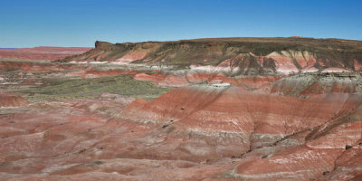 Carol Highsmith - The colorful badlands that give the Painted Desert its name, Arizona, 2018