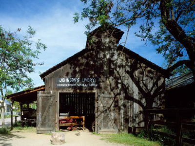 Carol Highsmith - The Johnson Livery Stable at Columbia State Park, California, 1980