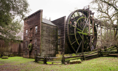 Carol Highsmith - The Bale Grist Mill, California, 2012