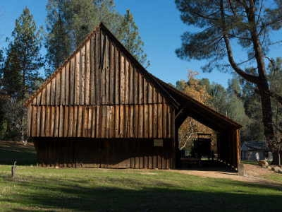 Carol Highsmith - Barn at Shasta State Historic Park in Shasta City, California, 2012