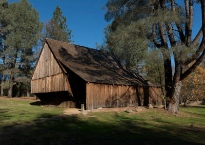 Carol Highsmith - Barn at Shasta State Historic Park in Shasta City, California, 2012