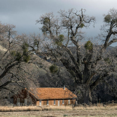 Carol Highsmith - Quartermaster's shop building at Fort Tejon State Park in Grapevine Canyon, California, 2013