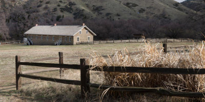 Carol Highsmith - Mountainside scene at Fort Tejon State Historical Park, California, 2013