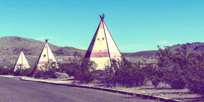Carol Highsmith - Imaginative rest area along Texas Rt. 170,  Big Bend Ranch State Park, Texas, 2014