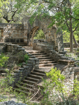 Carol Highsmith - Scenic path to Longhorn Caverns, a state park in the Texas Hill Country, 2014