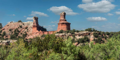 Carol Highsmith - The "Lighthouse", at Palo Duro Canyon State Park in Armstrong County in the Texas panhandle, 2014