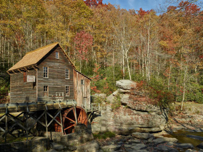 Carol Highsmith - The Glade Creek Grist Mill, Babcock State Park, West Virginia, 2015