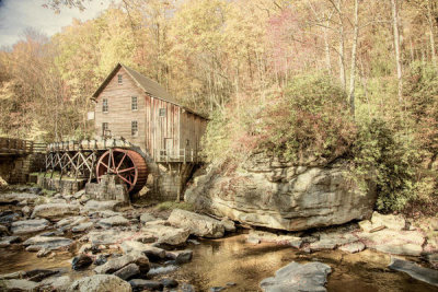 Carol Highsmith - The Glade Creek Grist Mill, Babcock State Park, West Virginia, 2015