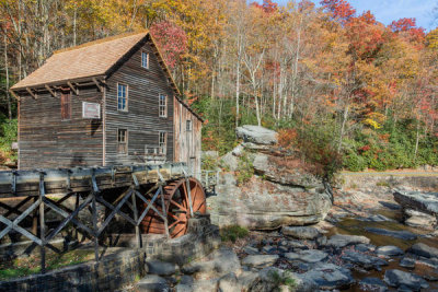 Carol Highsmith - The Glade Creek Grist Mill, Babcock State Park, West Virginia, 2015