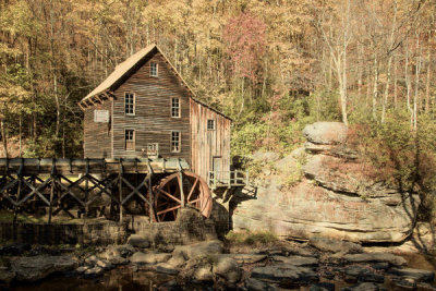 Carol Highsmith - The Glade Creek Grist Mill, Babcock State Park, West Virginia, 2015