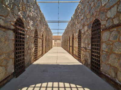 Carol Highsmith - Part of the Main Cellblock at the Yuma Territorial Prison State Historic Park in Yuma, Arizona, 2018