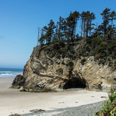 Carol Highsmith - Hug Point State Recreation Site, Oregon, 2018