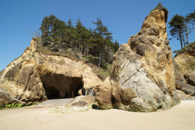 Carol Highsmith - Coves at Hug Point State Recreation Site, Oregon, 2018