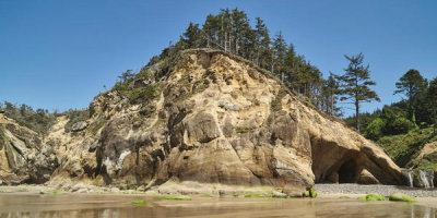 Carol Highsmith - Coves at Hug Point State Recreation Site, Oregon, 2018