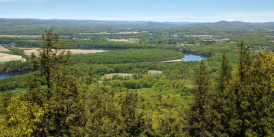 Carol Highsmith - View of the Connecticut River Valley from the summit of Skinner State Park, 2019