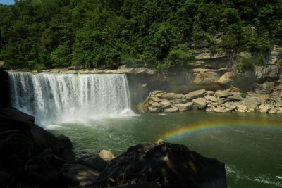 Carol Highsmith - View of the falls of the Cumberland River, Kentucky, 2020