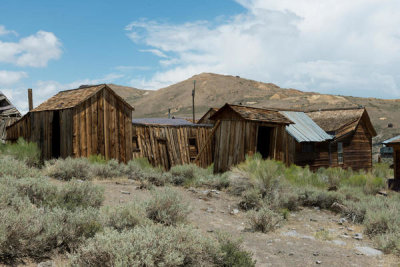 Carol Highsmith - Buildings in the ghost town of Bodie, California, 2012