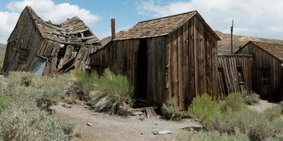 Carol Highsmith - Buildings in the ghost town of Bodie, California, 2012