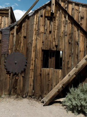 Carol Highsmith - Buildings in the ghost town of Bodie, California, 2012