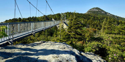 Carol Highsmith - America's highest swinging bridge, at Grandfather Mountain in North Carolina, 2017