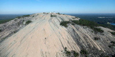 Carol Highsmith - Aerial photograph of Stone Mountain, Georgia