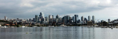 Carol Highsmith - View of downtown Seattle, Washington, from Gas Works Park, 2018