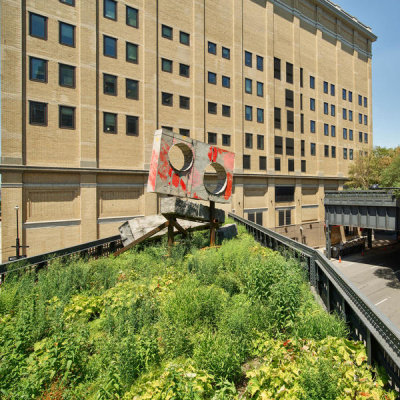 Carol Highsmith - A portion of New York City's High Line, 2018