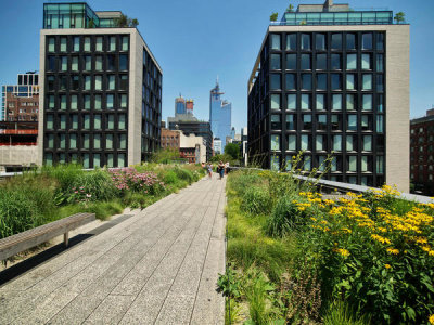 Carol Highsmith - A portion of New York City's High Line, 2018