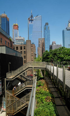 Carol Highsmith - A portion of New York City's High Line, 2018