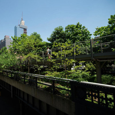 Carol Highsmith - A portion of New York City's High Line, 2018