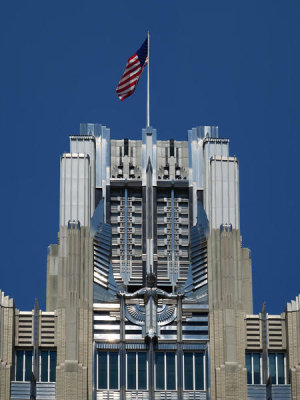 Carol Highsmith - Ornate tower of the 1932 Niagara Mohawk Building in Syracuse, New York