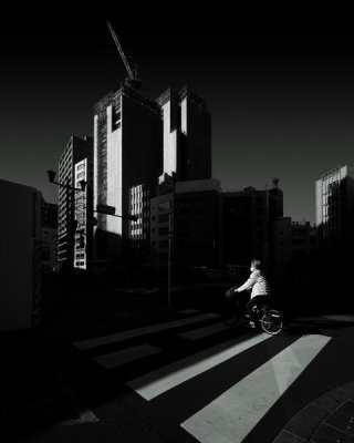 Yasuhiro Takachi - Abstracted Street Scene