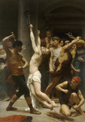 William-Adolphe Bouguereau - The Flagellation of Our Lord Jesus Christ, 1880