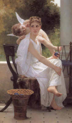 William-Adolphe Bouguereau - Work Interrupted, 1991