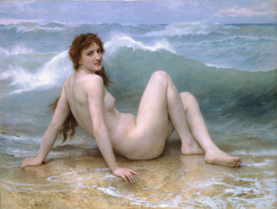 William-Adolphe Bouguereau - The Wave, 1896