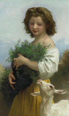 William-Adolphe Bouguereau - Little Esmerelda