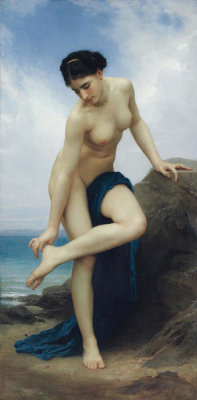 William-Adolphe Bouguereau - Bather, 1875