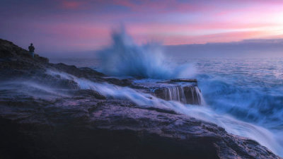 Paolo Lazzarotti - Shooting Blue Waves