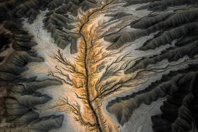 James Bian - Magic Land -- an Aerial Abstract